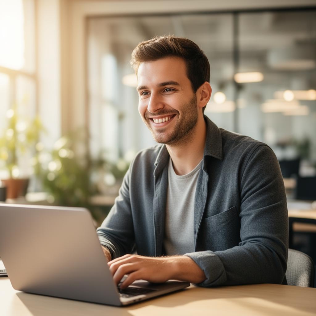 Senior developer collaborating with a product team